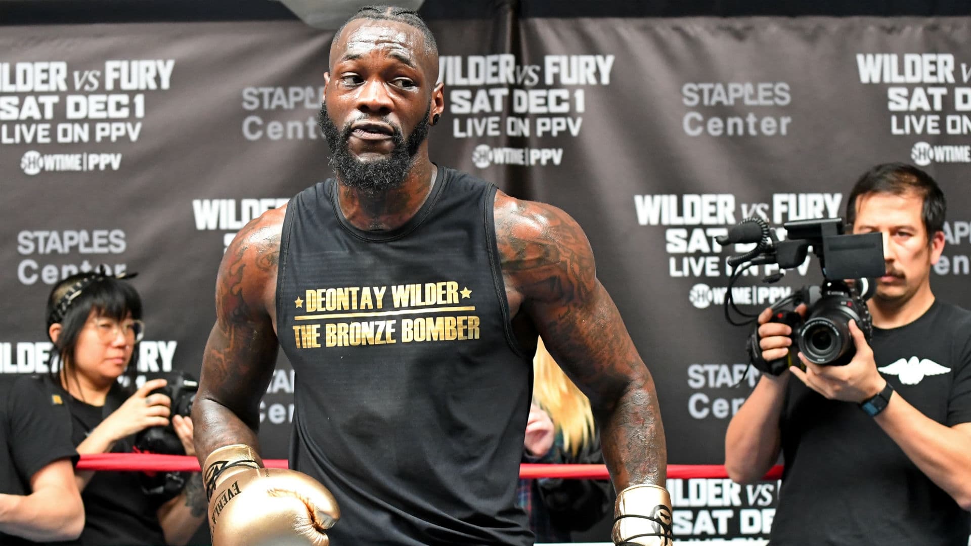 Deontay Wilder Vows to Hospitalise Tyson Fury When Two Meet on December 1