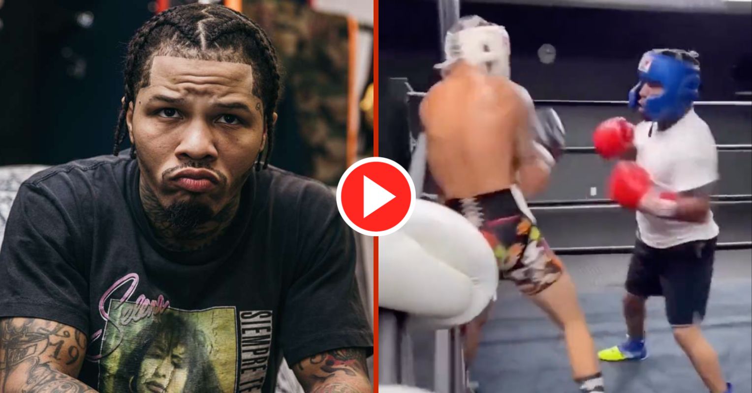 Gervonta Davis Shares Footage Showing Brutal Beating Of Bigger Sparring