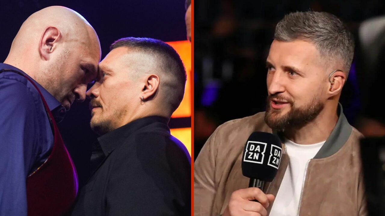 Carl Froch Changes His Prediction For Tyson Fury Oleksandr Usyk