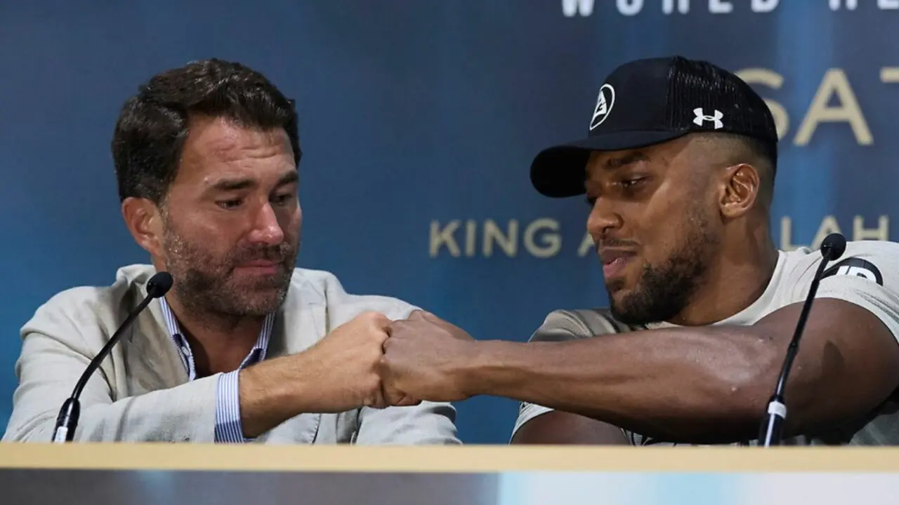 Anthony Joshua plans confirmed by Eddie Hearn