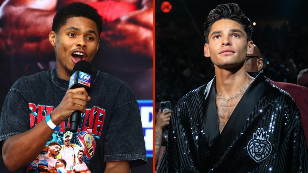 Shakur Stevenson comments on a possible fight against Ryan García