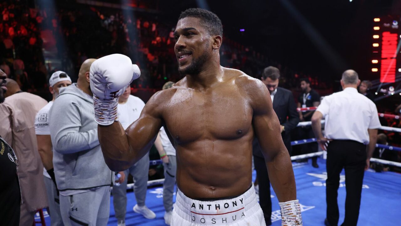 Anthony Joshua boxing suspension lifted