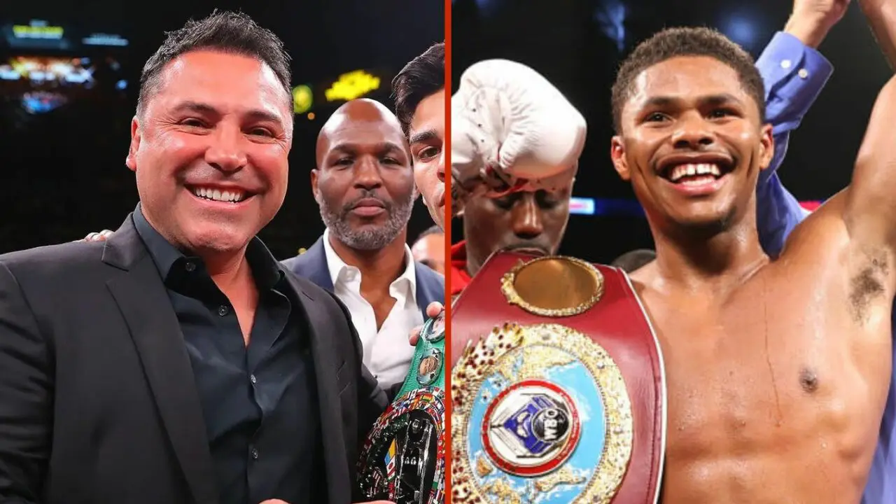 Shakur Stevenson agrees to shocking Oscar De La Hoya demand