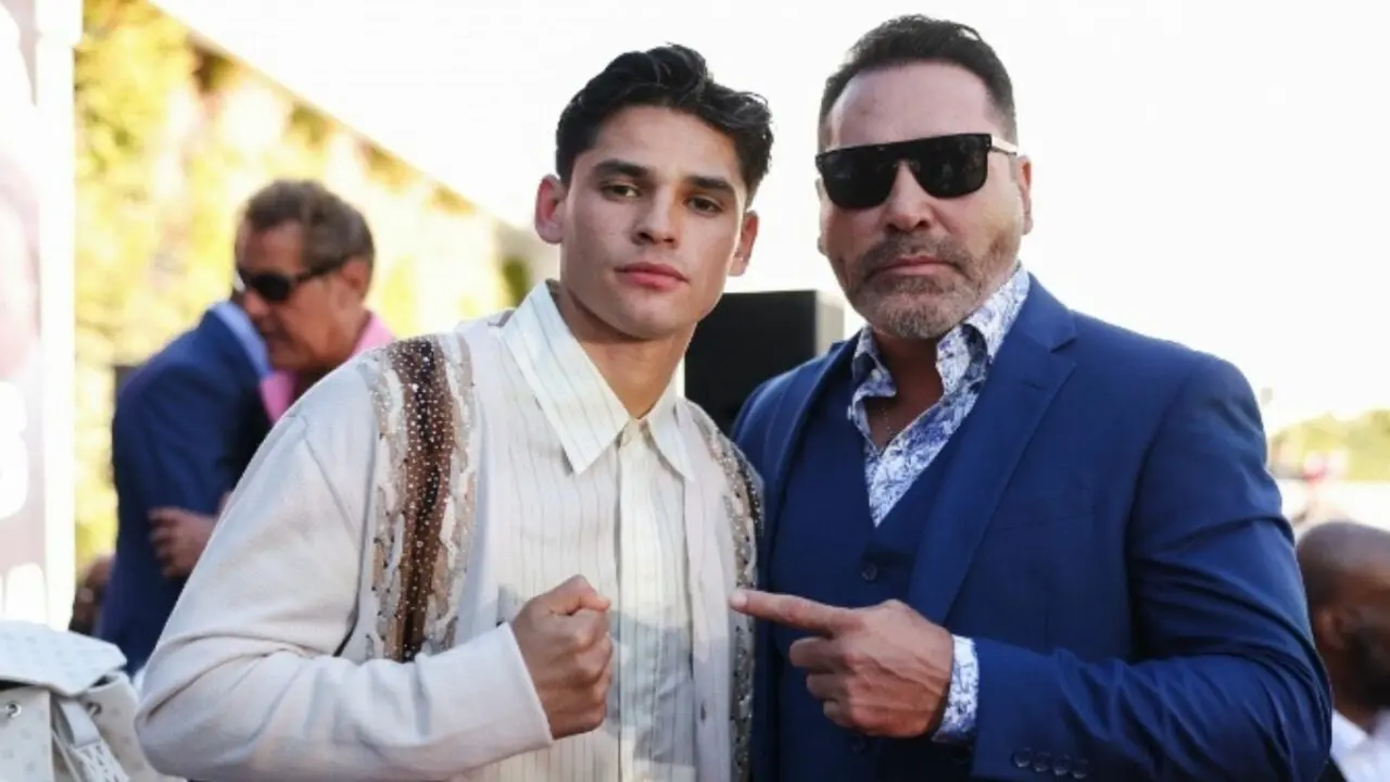 Oscar De La Hoya responds to Haney vs. Garcia lawsuit