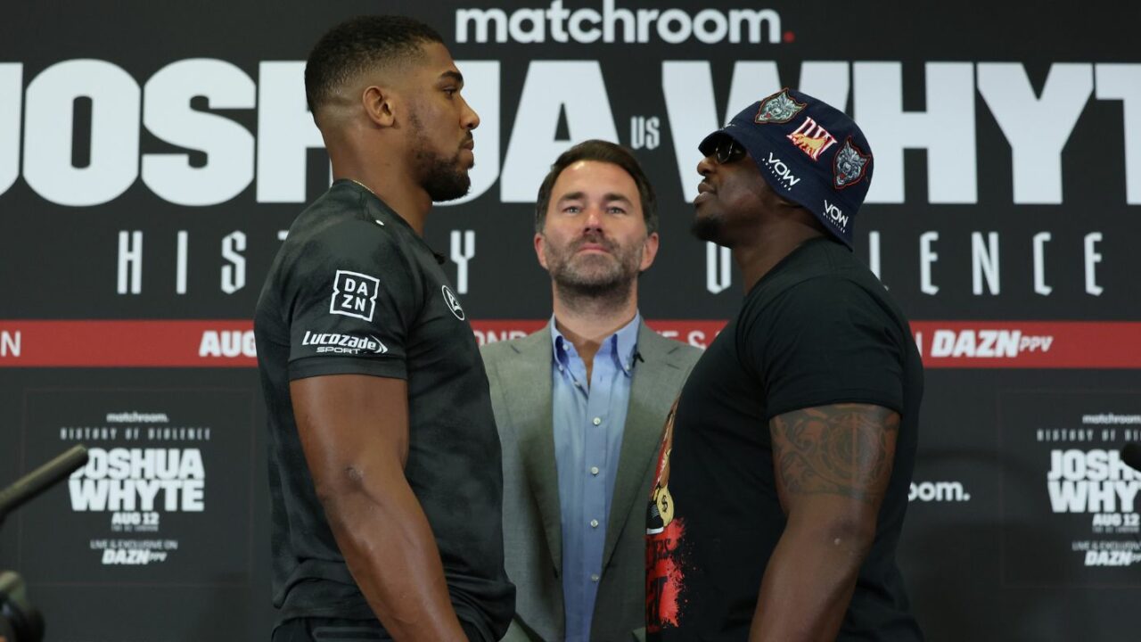 Anthony Joshua Reveals Whether He’ll Face Dillian Whyte After He Was ‘Cleared’ To Return