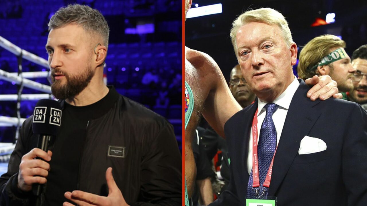Carl Froch Fires Back At Frank Warren Over Recent Comments