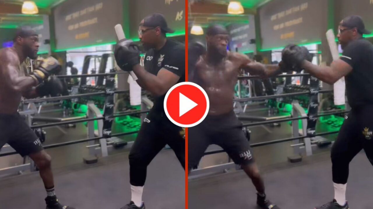 New Deontay Wilder Training Footage Drops Big Hint On Next Opponent