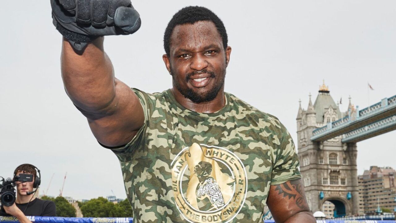 Dillian Whyte Called Out By Trainer Of Number One Ranked Heavyweight