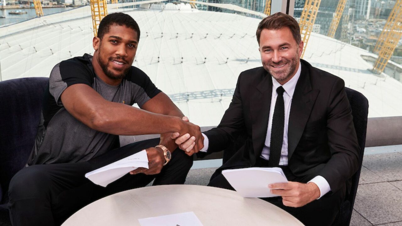 Eddie Hearn Names Options For Anthony Joshua Next Fight