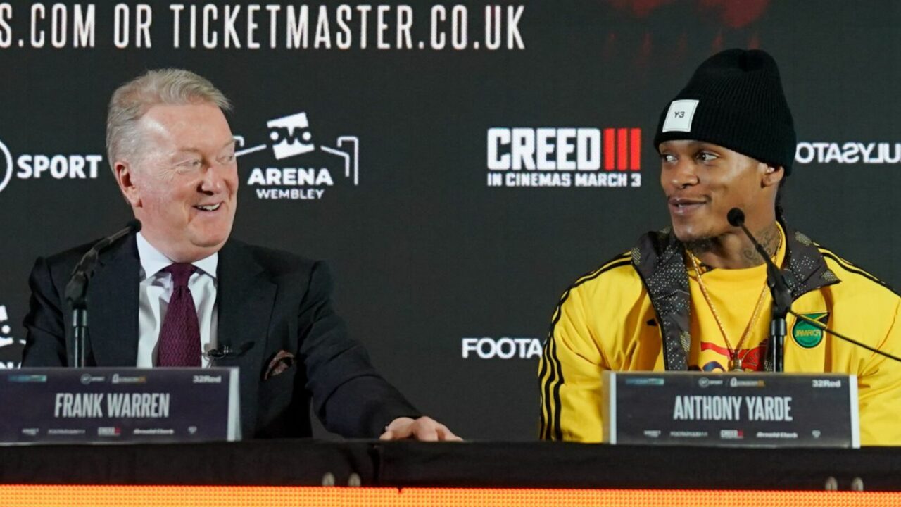 Frank Warren Has Defiant Response To Anthony Yarde Over Free Agent Claim