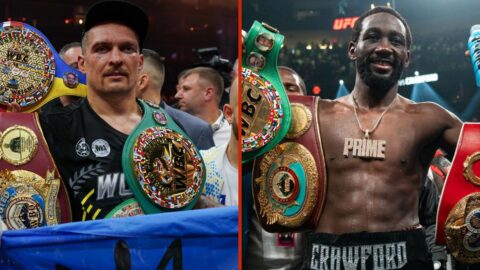 Undisputed Champions Oleksandr Usyk and Terence Crawford