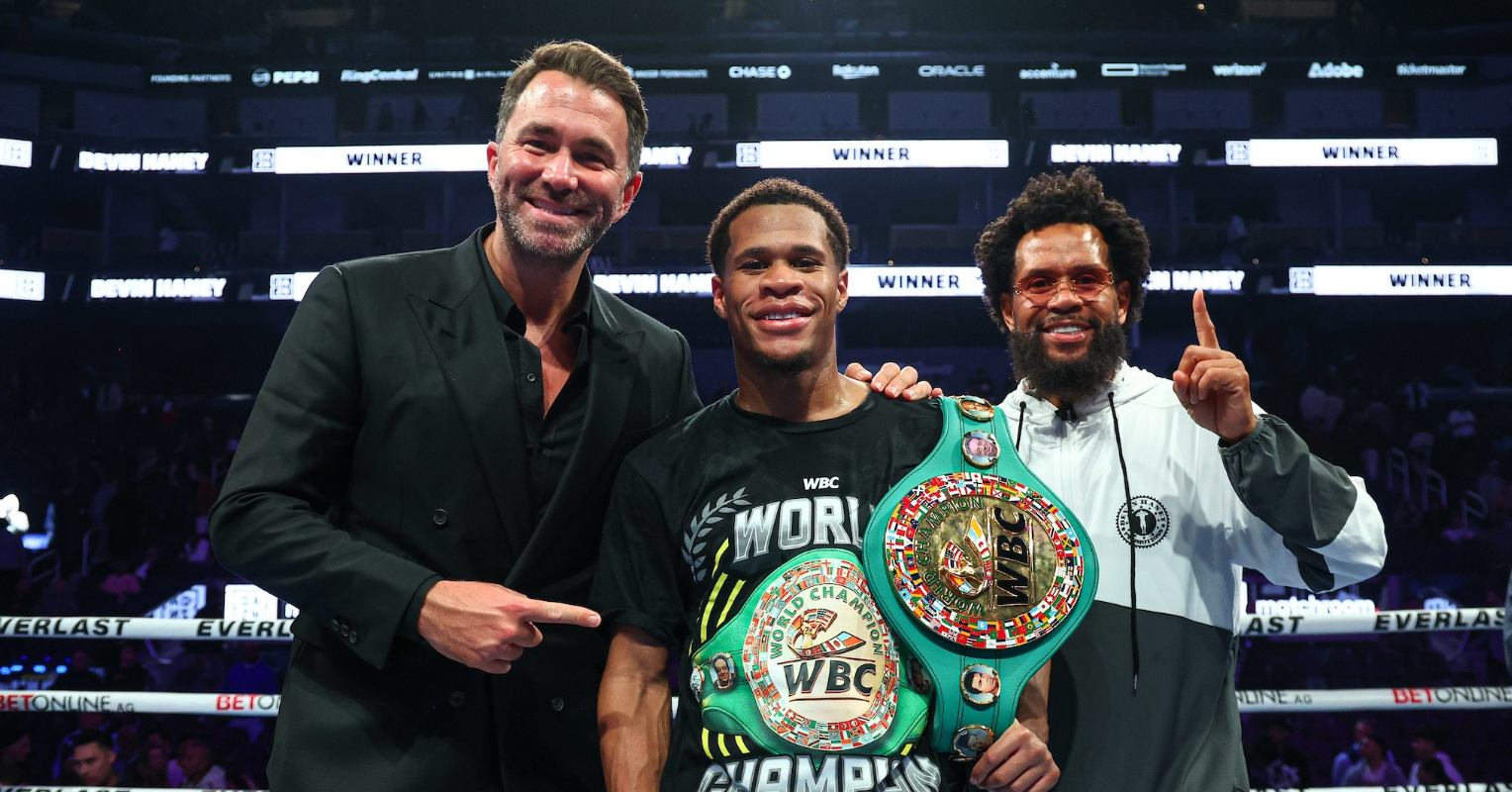 Devin Haney wants to fight for the world title in a surprise comeback fight this year