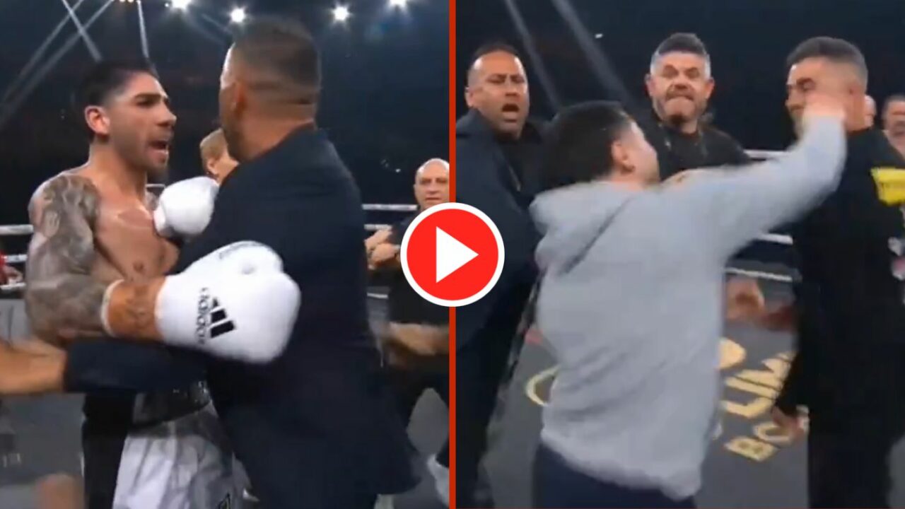 Return Of Recent World Title Challenger Ends In Chaotic Brawl In Australia