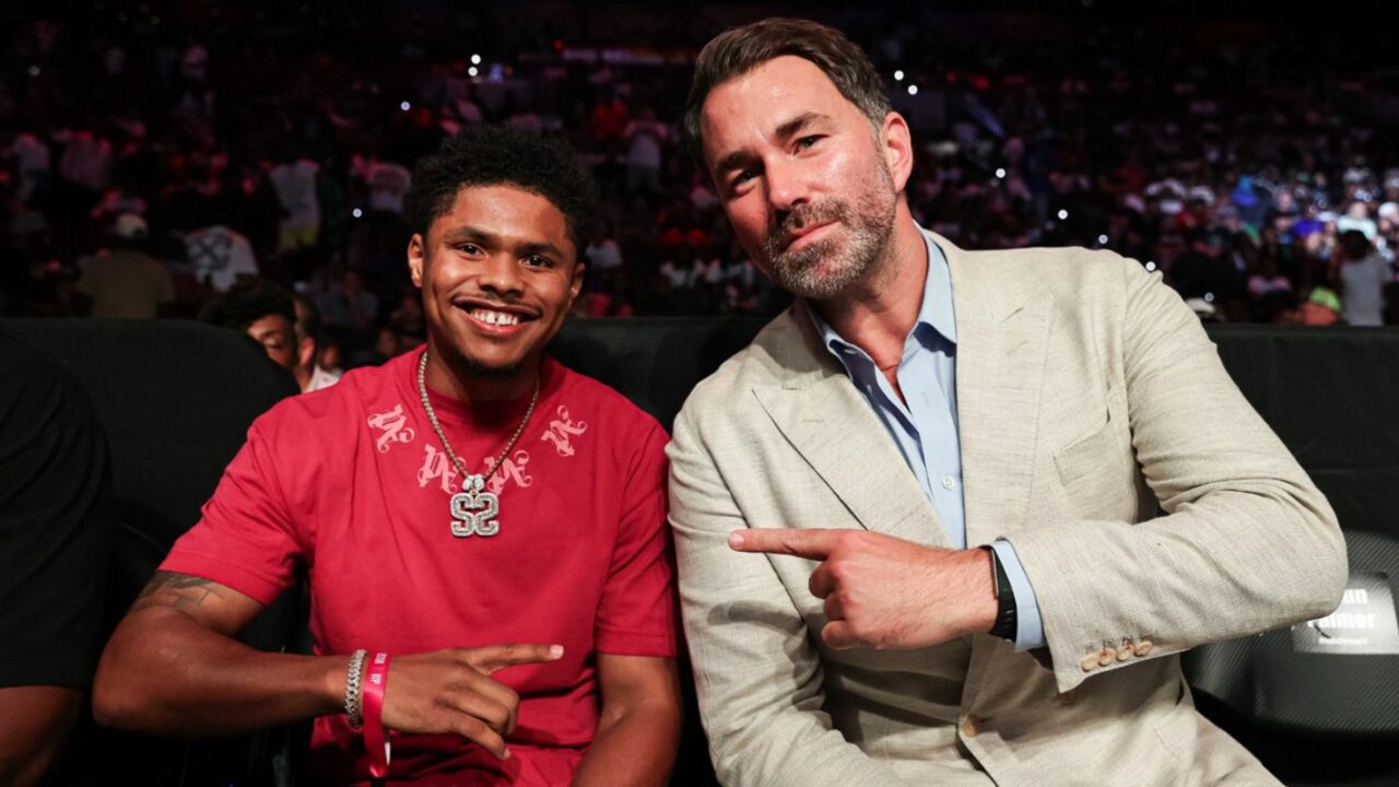 Shakur Stevenson Matchroom Deal Length Revealed By Eddie Hearn