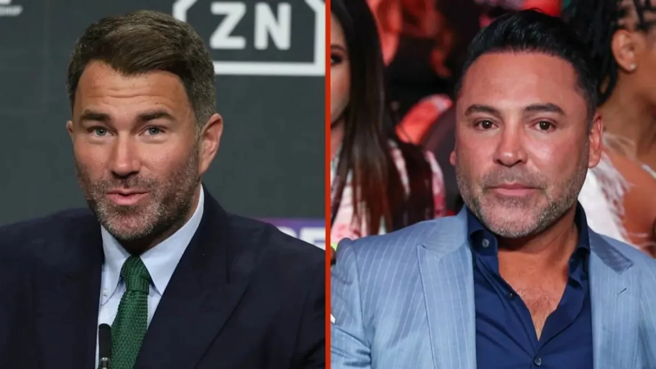 Eddie Hearn agrees to Oscar De La Hoya 5v5 lineup