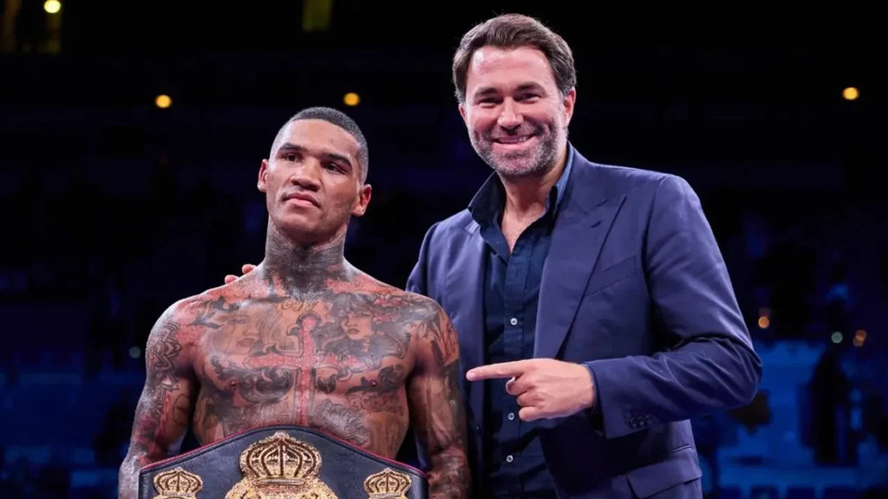 Eddie Hearn reacts to Conor Benn being cleared