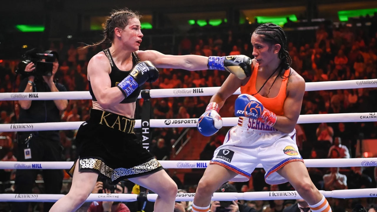 Katie Taylor vs. Amanda Serrano new catchweight set