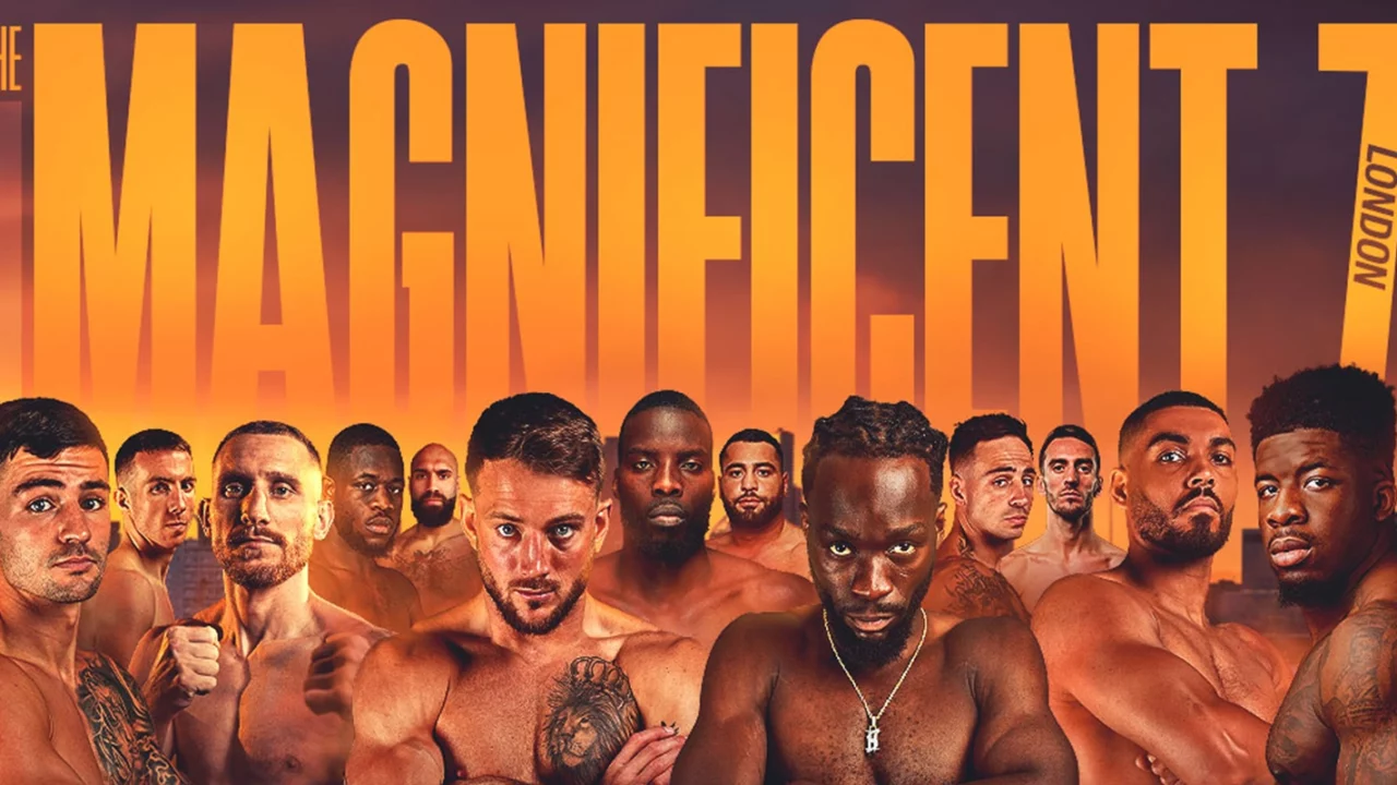 Queensberry Promotions announces The Magnificent 7 show card