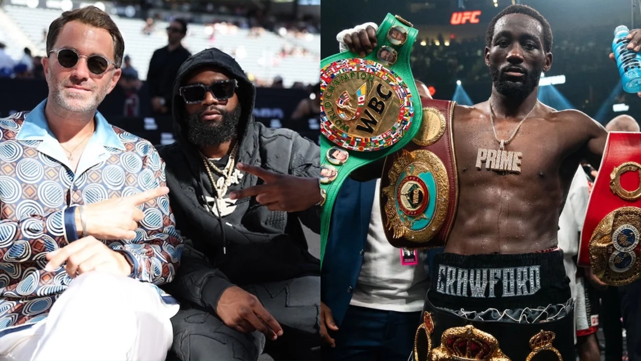 Eddie Hearn suggests possible fight between Jaron Ennis and Terence Crawford