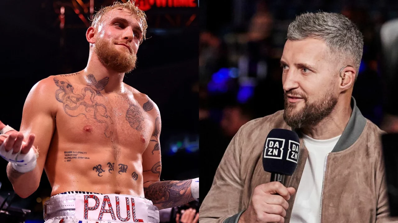 Jake Paul lashes out at Carl Froch