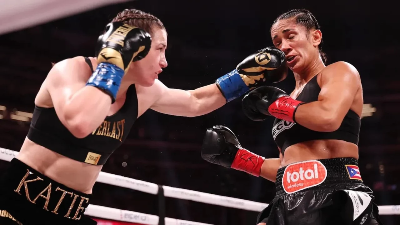 Claressa Shields shares her thoughts on Katie Taylor vs. Amanda Serrano