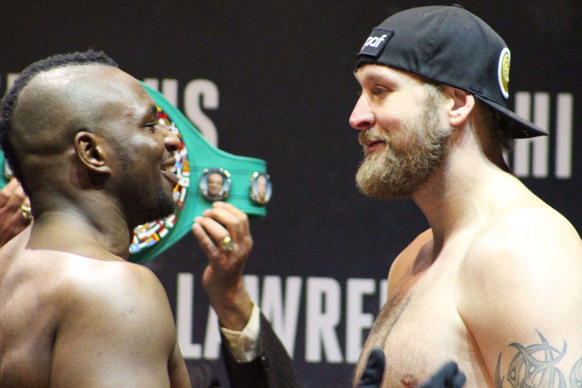 WATCH: Dillian Whyte-Robert Helenius Weigh In
