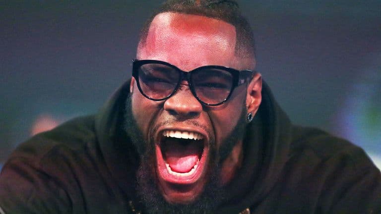 Deontay Wilder Blasts “Coward” Anthony Joshua on Live TV