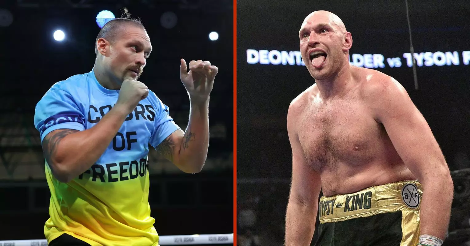 Tyson Fury References Classic TV Advert In Response To Usyk's 'Belly ...