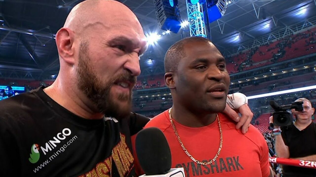 Francis Ngannou Has Surprising Reaction To Fan Backlash For Tyson Fury ...