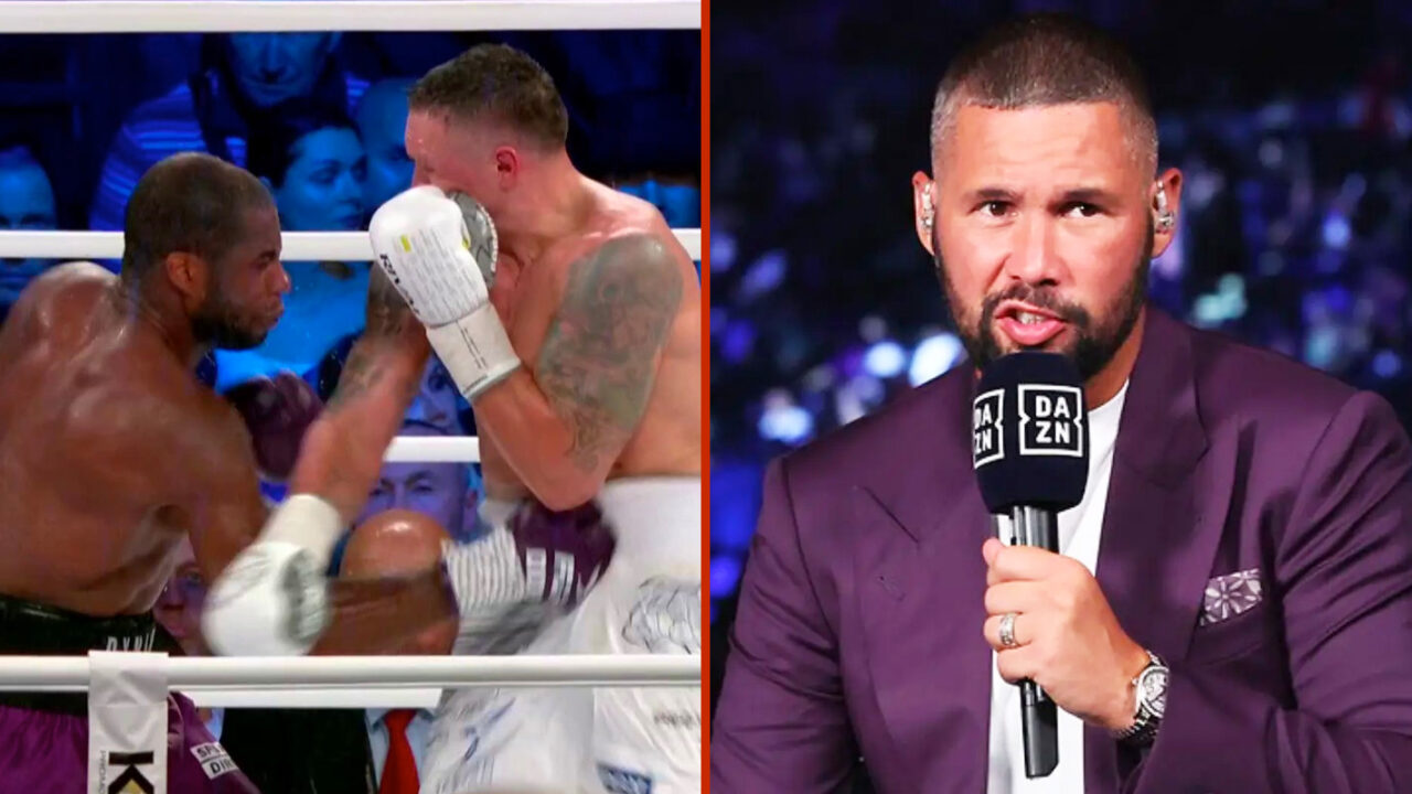 Tony Bellew Has No Doubt Whether Dubois Punch On Usyk Was A Low Blow ...