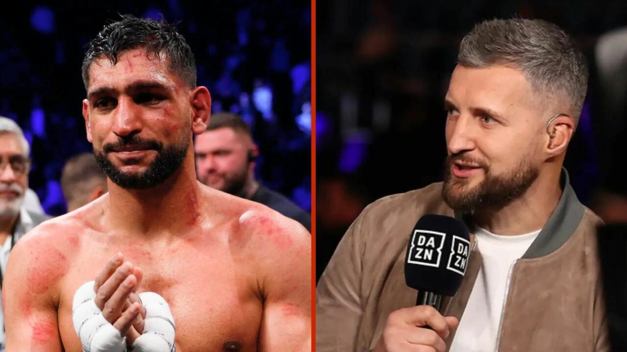 Amir Khan Launches Scathing Attack On Carl Froch To Continue Bitter Feud