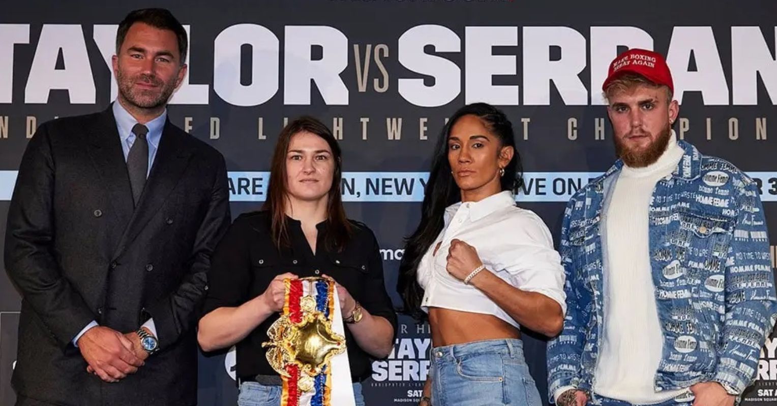 Katie Taylor Record-Breaking Purse Reported For Amanda Serrano On Jake