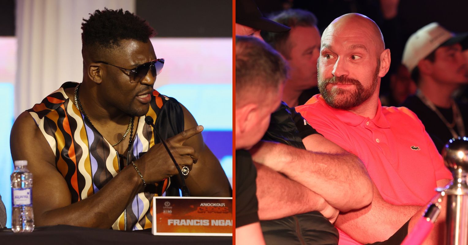 Francis Ngannou Sends Scary Threat To Tyson Fury: 