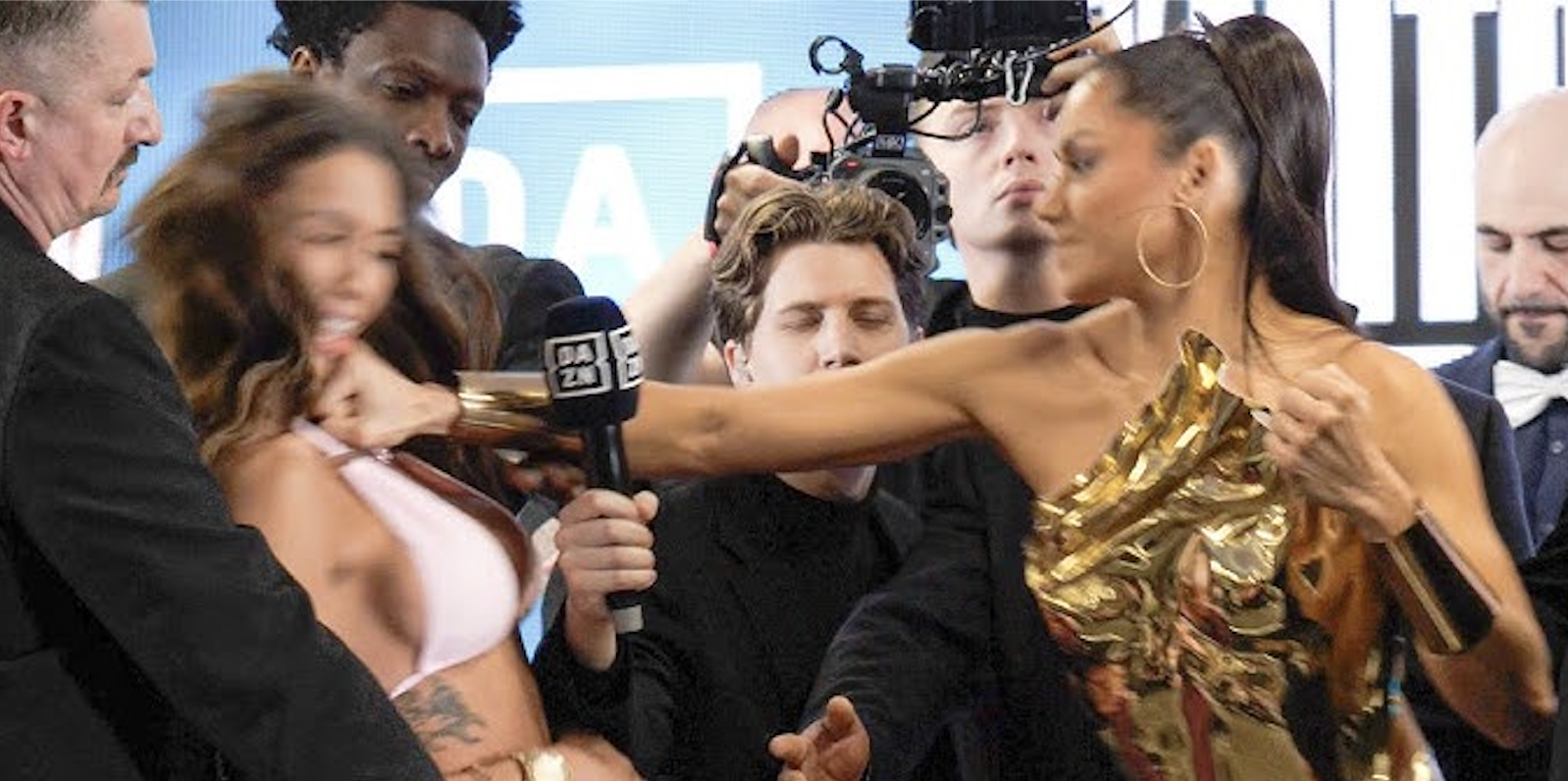 Pearl Gonzalez Makes Carla Jade Eat ‘Burrito’ Comment With Misfits Boxing Decision